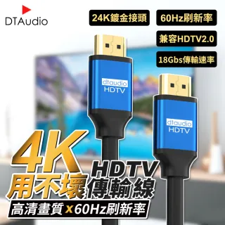【聆翔】4K HDMI 2.0版 3米(4K 2K高清線 60Hz 18Gbs 工程線 電視線 電視傳輸線 螢幕線)