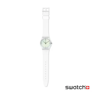 【SWATCH】Gent 原創系列手錶SWAN LAKE天鵝湖(34mm)