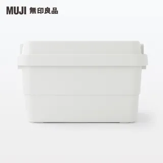 【MUJI 無印良品】耐壓收納箱/大
