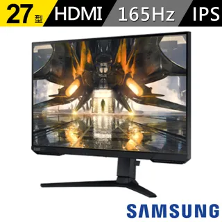 【SAMSUNG 三星】Odyssey G5 27型 IPS窄邊電競螢幕2K/165Hz 支援HDMI/DP(S27AG500NC)