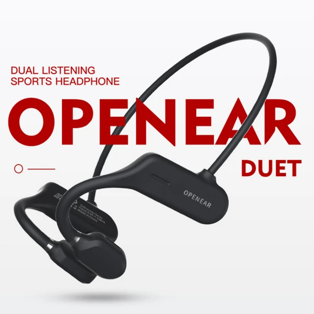第05名 【OPENEAR DUET 定向音頻氣導藍牙耳機】開放式雙耳定向音頻(空氣傳導 骨傳導)