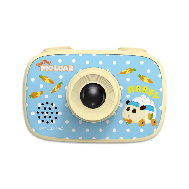 【PUIPUI 天竺鼠車車】正版授權兒童數位相機(送32G記憶卡)