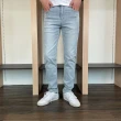 【Last Taiwan Jeans 最後一件台灣牛仔褲】台彈力Slim修身直筒褲 ft.極舒適(極淺藍)