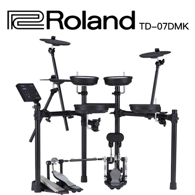 Roland】TD-07DMK V-Drums入門輕巧款/雙層網狀鼓面/電子套鼓(TD-07DMK