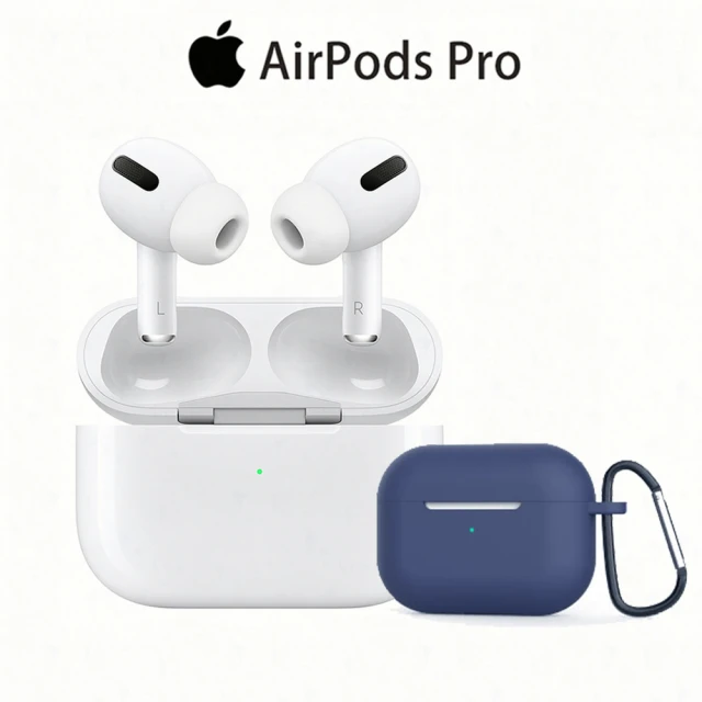 獨家保護套+掛繩組【Apple 蘋果】AirPods Pro 搭配MagSafe(MLWK3TA/A)