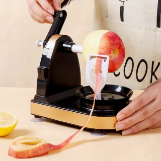 5秒極速削蘋果機1組(削皮機 削皮器 蘋果去皮 廚具 廚房用品)