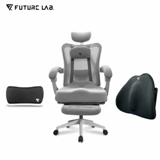 【Future Lab. 未來實驗室】7D人體工學躺椅+7D氣壓避震背墊+雙軸腕墊