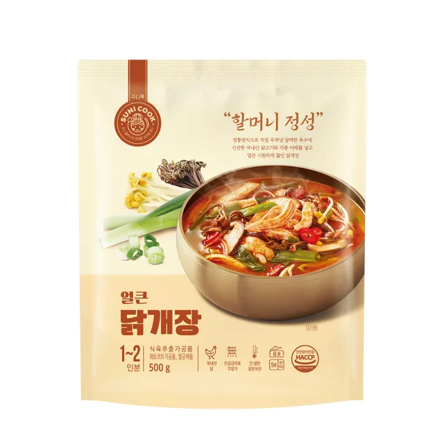 韓國順伊奶奶suni Cook 正宗辣雞湯500g Momo購物網
