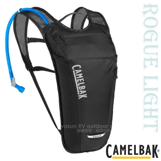 【CAMELBAK】Rogue Light 7 輕量越野跑步背包/附2L水袋.水袋背包(CB2403001000 黑/深天藍)