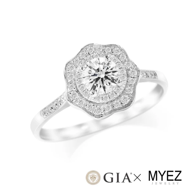 【MYEZ】GIA 30分 D color 天然鑽石Pt950鉑金鑽戒女戒婚戒 秘境