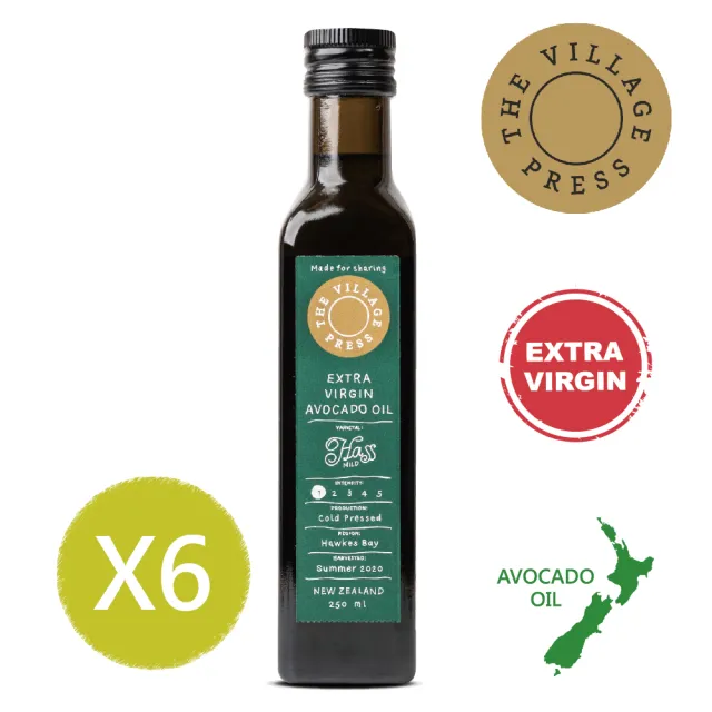 【壽滿趣- 紐西蘭廚神系列】頂級冷壓初榨黃金酪梨油(250ml x6)