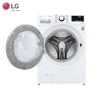 【LG 樂金】18公斤◆WiFi蒸洗脫變頻滾筒洗衣機◆冰磁白(WD-S18VCW)