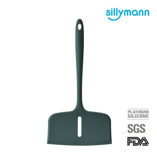 【sillymann】100%鉑金矽膠寬版一體成型煎鏟-三色(鉑金矽膠可沸水消毒、可進洗碗機高溫清潔)
