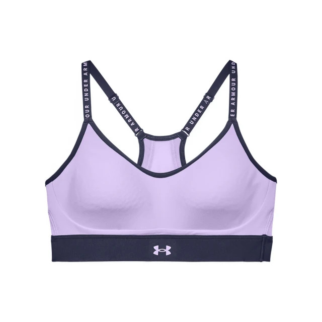 【UNDER ARMOUR】女 Infinity 低衝擊運動內衣_1363354-532(鉛灰紫)