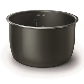 【PHILIPS飛利浦】智慧萬用電子鍋/壓力鍋 HD2140(白小萬)三內鍋組
