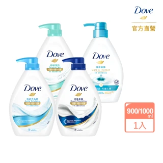 【Dove 多芬】滋養柔膚沐浴乳1000ML(滋養柔嫩/溫和去角質/舒敏溫和/清氧水潤/溫和除菌)