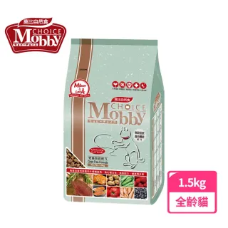 【Mobby 莫比】無穀成貓配方 鹿肉鮭魚 1.5kg(無穀貓飼料)