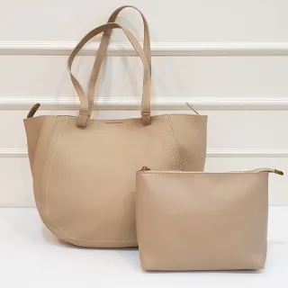 R.neTs 可側收馬鞍半月絲巾托特包