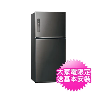 【Panasonic 國際牌】650公升能源效率一級變頻雙門冰箱(NRB651TVNR-B651TV)