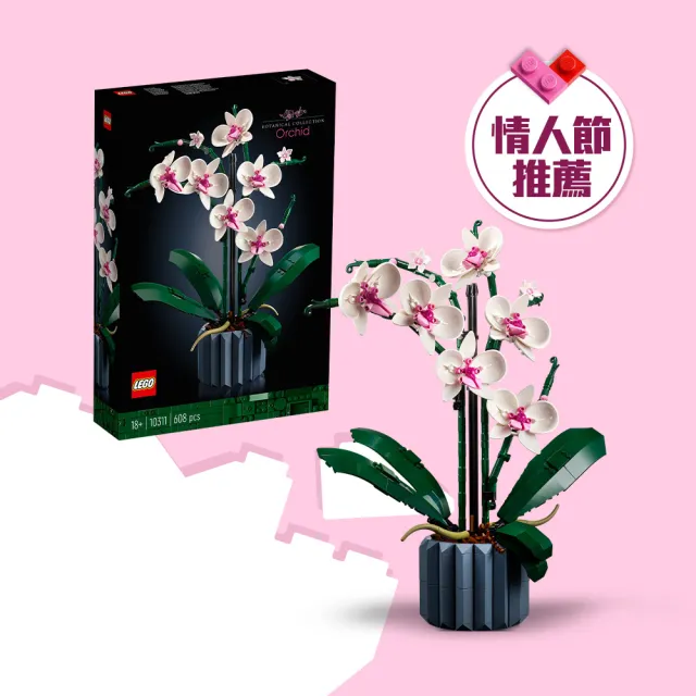 Lego 樂高 Creator Expert 蘭花 花藝植栽 Momo購物網