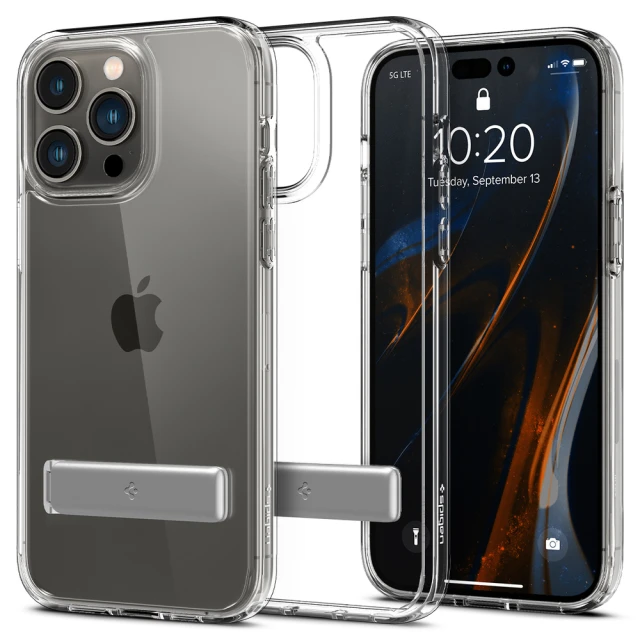 【Spigen】SGP iPhone 14 /Max/Pro/Pro Max Ultra Hybrid S-立架式軍規防摔保護殼