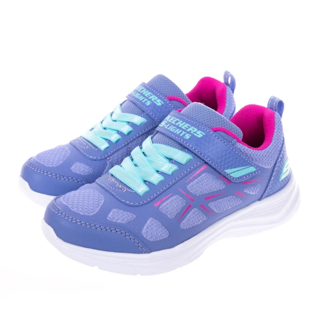 【SKECHERS】女童系列 燈鞋 GLIMMER KICKS(302319LPERI)