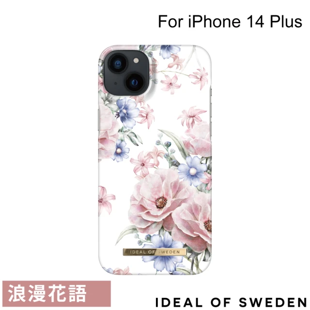 【iDeal Of Sweden】iPhone 14 Max 6.7吋 北歐時尚瑞典流行手機殼(浪漫花語)