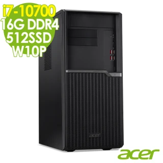 【Acer 宏碁】VM6680G 商用電腦 i7-1070016G512SSDW10P(10代i7八核心)