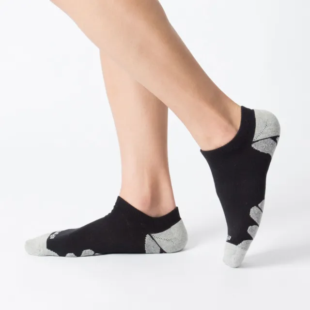 【aPure】PureSocks除臭襪多功能低筒運動襪(黑色)