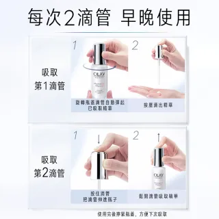 【OLAY 歐蕾】OLAY  高效透白光曜精華30ml(新升級 小白瓶2.0)