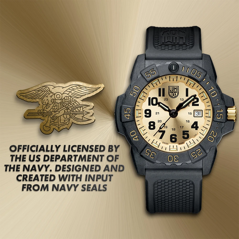 NAVY SEAL GOLD海豹部隊腕錶 [全球限量版](45mm 3505.GP.SET)