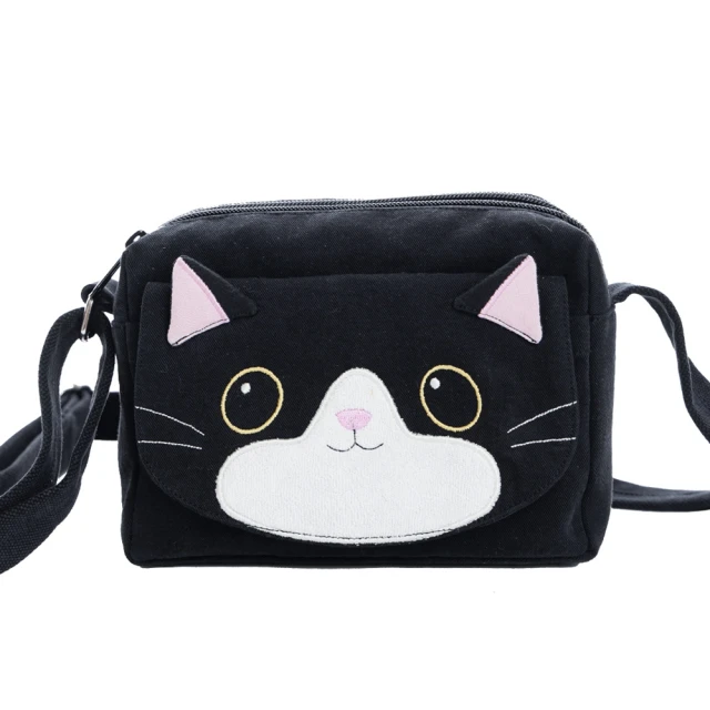 【KIRO 貓】賓士貓 雙層 輕鬆外出 小包 斜背/側背包(810203019)