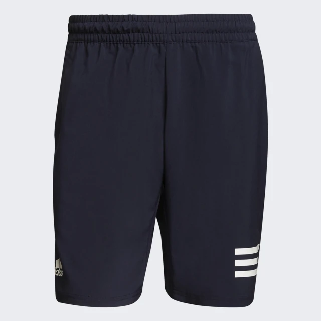 adidas 愛迪達【adidas 愛迪達】Club 3str Short 男 短褲 運動 網球 休閒 舒適 柔軟 透氣 愛迪達 黑(H34711)