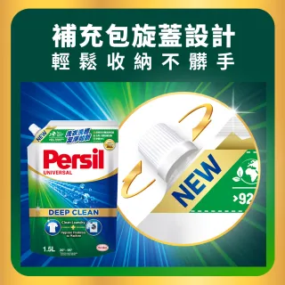 【Persil 寶瀅】強效淨垢洗衣精/凝露 1.5L補充包x6/箱(強力洗淨/護色洗淨/護色薰衣草香 3款任選)