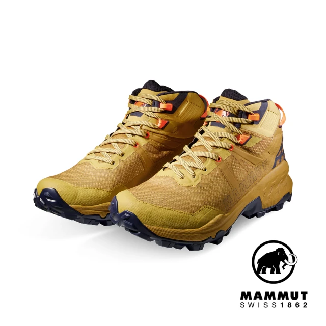 【Mammut 長毛象】Sertig II Mid GTX Women 中筒健行鞋 女款 獵豹褐 #3030-04840