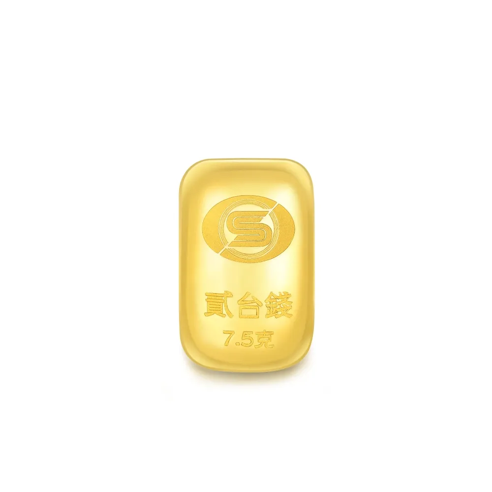 【點睛品】貳台錢 黃金金條-計價黃金