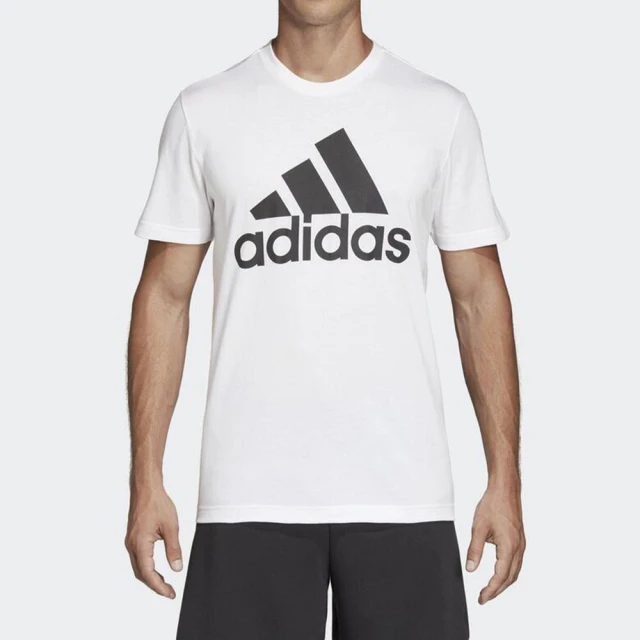 【adidas 愛迪達】Mh Bos Tee 男 短袖 上衣 T恤 運動 休閒 簡約 寬鬆 亞洲尺寸 白(DT9929)