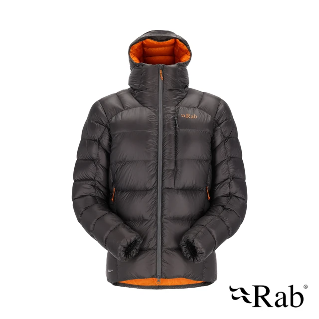 RAB【RAB】Mythic Ultra Jacket 神話保暖羽絨連帽外套 男款 石墨灰 #QDB44