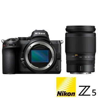 【Nikon 尼康】Z5 KIT 附 Z 24-200mm VR 旅遊鏡組(公司貨 全片幅微單眼相機 五軸防手震 4K錄影 WIFI傳輸)