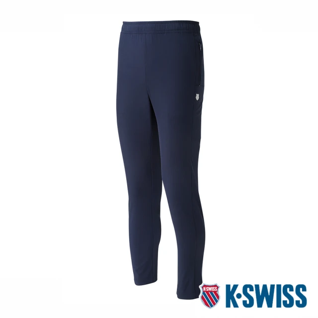 【K-SWISS】吸排運動長褲 Multi-Pockets Pants-女-藍(197259-426)