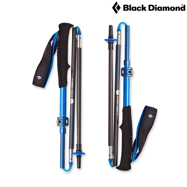 Black Diamond】Distance Carbon FLZ 超輕量碳纖登山杖112537 / 一組兩