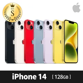 【Apple 蘋果】S 級福利品 iPhone 14 128GB 6.1吋 智慧型手機(原廠保固中)