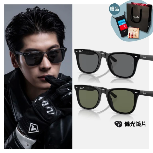 【RayBan 雷朋】膠框太陽眼鏡(RB4391D-601/9A 65mm)