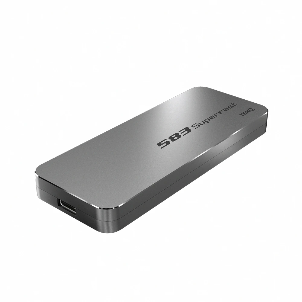 【TEKQ 璿驥國際】583SuperFast 1TB USB-C M.2 SSD 外接硬碟(Crucial P2)
