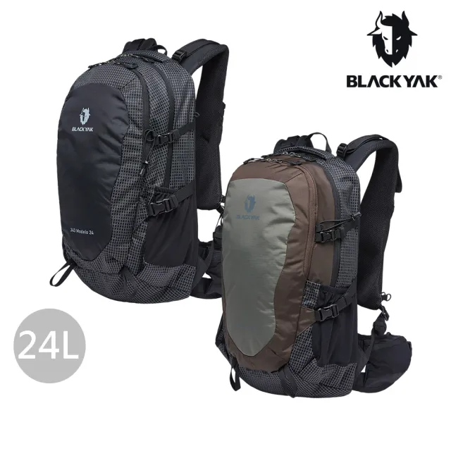 【BLACK YAK】343 MODELO 24L登山背包[深棕色/黑色] BYBB2NBF02(韓國 後背包 登山包 24L 男女適用)
