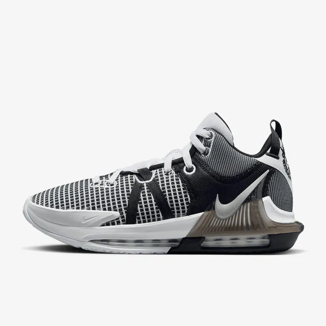 NIKE 耐吉】籃球鞋運動鞋LEBRON WITNESS VII EP 男鞋黑白(DM1122100