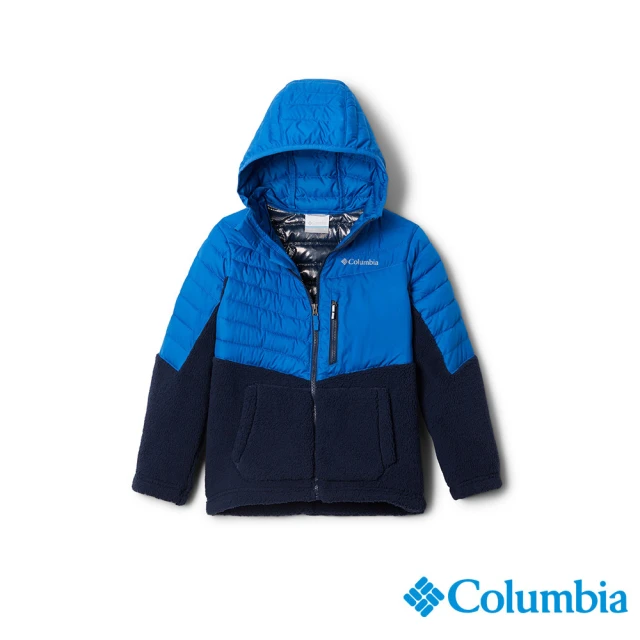 Columbia 哥倫比亞 童款-Glacial™刷毛半開襟