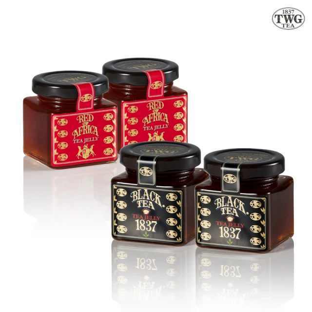 【TWG Tea】雙入茶香果醬禮盒組Tea Jelly Duo Giftbox(1837黑茶x2 & 非洲紅茶x2 100公克/罐)