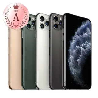 【Apple 蘋果】A級福利品 iPhone 11 Pro Max 64G 智慧型手機(電池82%/外觀9成8新/無原廠外盒)