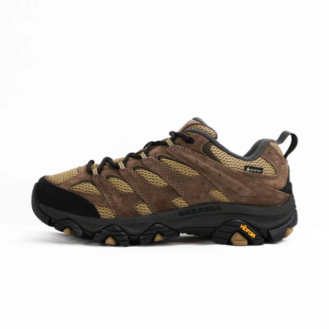 【MERRELL】Moab 3 GTX 男 登山鞋 戶外 郊山 越野 防水 真皮 耐磨 袋鼠棕色(ML135531)